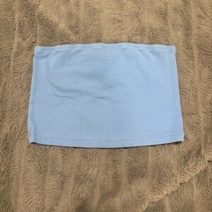 Forever 21 Sky Blue Tube Top